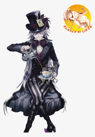 Clip Art Freeuse Stock Ciel Drawing Death The Kid - Black Butler Undertaker Mad Hatter #5208079