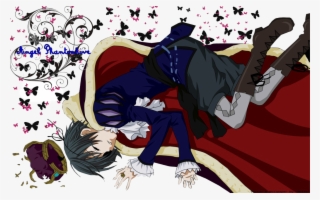 Wallpaper Ciel Phantomhive - Swirl Blanket Swirl Blanket Throw Blanket #5208675