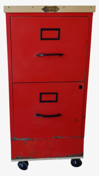 Vintage Super Roller Metal Drawer Rolling Chairish - Filing Cabinet #5209344