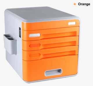 Lockable Desk Storage Drawers, Desktop Organizer 4 - Drawer #5209882