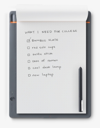 Life Hack Note Taking With Bamboo Smartpads - Facebook #5210353