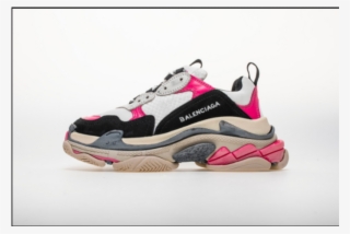 Balenciaga Triple S 490670w06f14050 - Balenciaga Triple S Black Pink #5211122