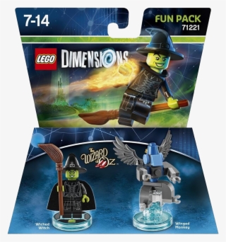 Lego Dimensions Fun Pack Wizard Of Oz Wicked Witch - Lego Dimensions Wicked Witch Fun Pack #5211241