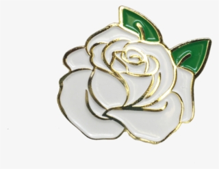 White Rose Pin - Rose Pin Transparent #5212682