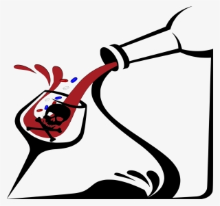 Medications And Alcohol Don't Mix - Bar Glass Clipart #5213785