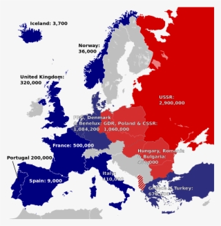 European Nato And Warsaw Pact Forces - Nato Vs Warsaw Pact Europe #5213996