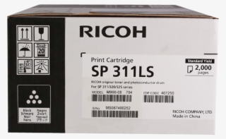 Print Cartridge Sp 311ls - Ricoh Laser (printers) 414635 Memory Unit Type #5215469