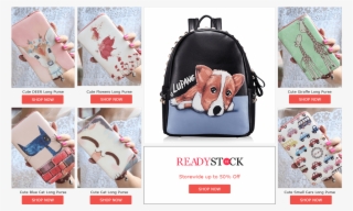 Happy Cat Clutch Wallet #5215766