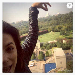 Eva Longoria Tombe Sous Le Charme De L'inde Durant - Selfie #5218128