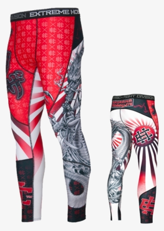 Компрессионные Штаны Extreme Hobby Yakuza - Leggings Extreme Hobby Yakuza For Cycling, Running, #5218384