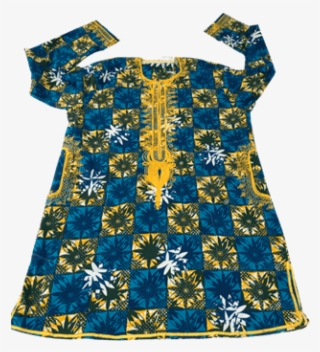 Sidik African Wax Print Men's Embroidery Top Long Sleeve - African Wax Prints #5219108