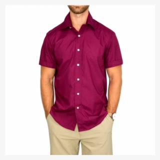 Classic Wine Fumblerooski Sport Shirt - Shirt #5221336