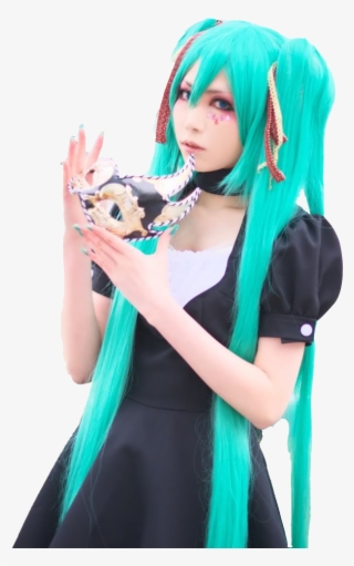 Render Miku Cosplay By Colore - Cosplay Miku Png #5221935