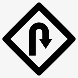 Sign U Turn Comments - Clip Art #5222618