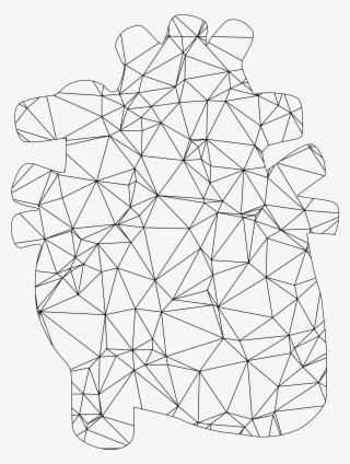 This Free Icons Png Design Of Spacefem Low Poly Wireframe #5223381