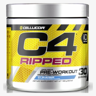 Cellucor C4 Ripped 30sv Blue Raspberry - Cellucor C4 Ripped - 30 Servings Fruit Punch #5223483