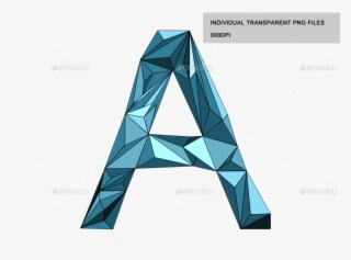 Low Poly Typography - Typography And Low Poly #5223729