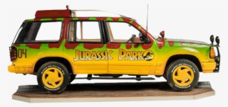 Ford Explorer 04 1/10th Scale Replica Statue - Jurassic Park Iron Studios #5223916