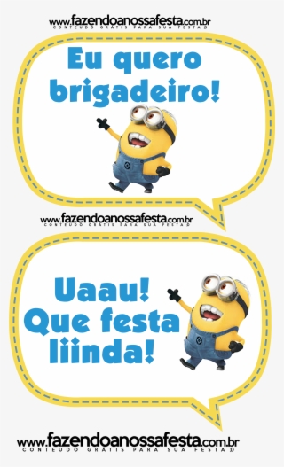 Plaquinhas Divertidas Dos Minions #5223920
