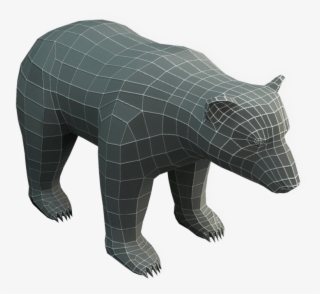 Base Mesh Bear - Bear 3d Model #5224073