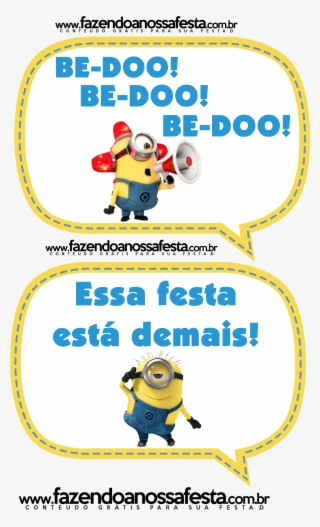 Plaquinhas Divertidas Dos Minions - Plaquinhas De Aniversario Dos Minions #5224179