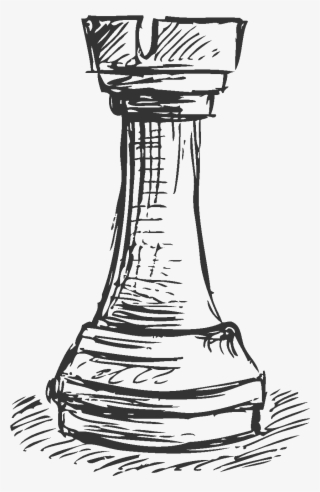 Drawing Chess Rook Jpg Royalty Free - Rook Chess Piece Drawing #5224669