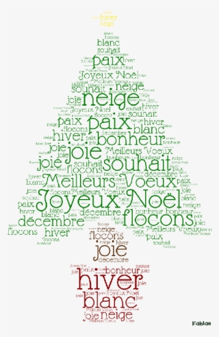 Wordart - Christmas Tree #5225226