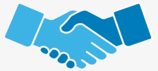 Automotive Services From Team Si, Your Partner In Automotive - Shake Hands Blue Icon #5225442