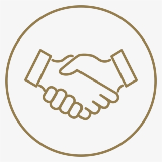 Get Your Free Guide To Building A New Home - Handshake Line Icon #5225551