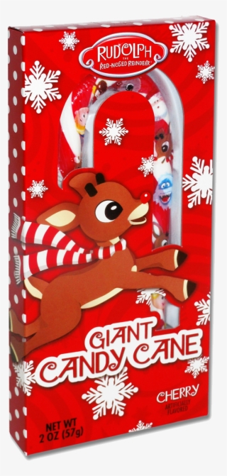 Rudolph Jumbo Canes - Rudolph Giant Candy Cane #5225677