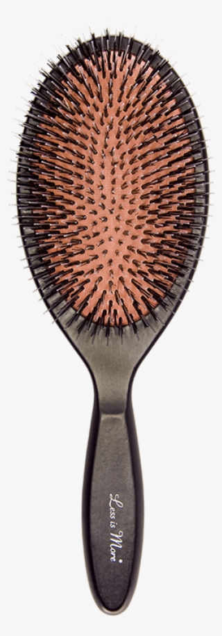 Less Is More Oval Brush Beech/black Wild Boar Bristle/nylon #5225861