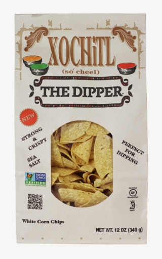 Xochitl Corn Chips, The Dipper, 12oz Bags - Xochitl Chip Blue Corn Salted Organic #5227181