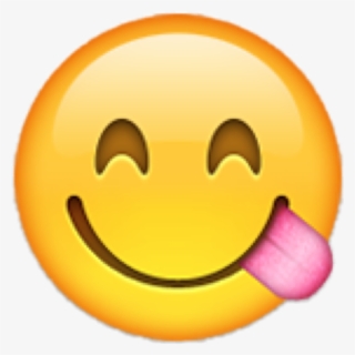 Licking Lips Emoji Png #5227225