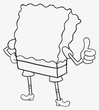 Coral Reef Drawing Easy - Spongebob Legs Drawings #5227755