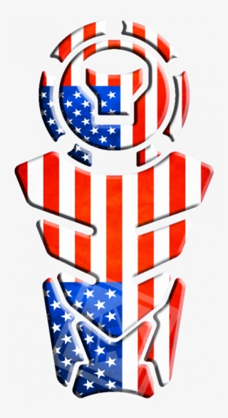 Protetor De Tanque Nova Twister/titan/bros 160 Bandeira - Bros 160 Com Plotada Dos Estados Unidos #5228775