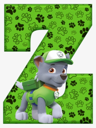 *✿**✿*z*✿**✿*de Alfabeto Decorativo - Paw Patrol Letter #5230085