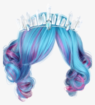 Transparent Background Blue Wig Png #5231251