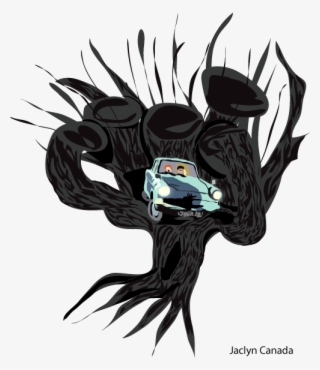 The Whomping Willow From Harry Potter By J - Illustration #5232186