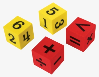 Dice Icon Png - Foam Numbers Operations Dice #5233257
