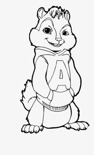 Alvin And The Chipmunks Eleanor Coloring Page, Printable - Alvin And The Chipmunks Drawings #5233615