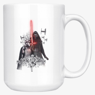 Star Wars The Force Awakens Darth Vader Mug - First Order Stormtrooper And Kylo Ren #5233770