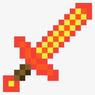 Fire Sword - Minecraft Weapon #5235188