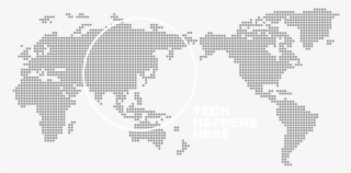 Asia Tech Review - Flat Maps Of Continents Of The World #5235486