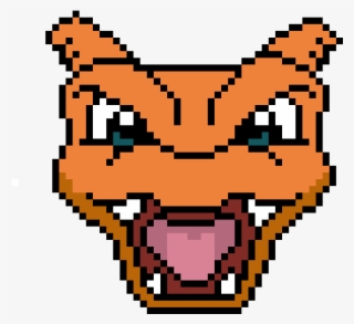 Charizard - Pixel Art Pokemon Dracaufeu - Free Transparent PNG Download ...