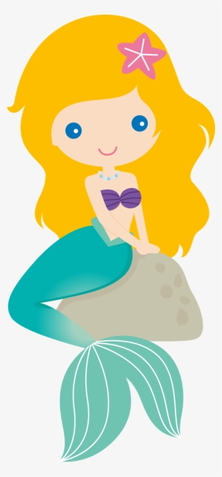 Disney Princes Babies Clip Art - Mermaid Clipart #5239134