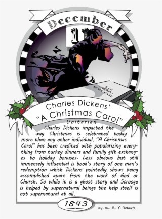 December Eleventh, Charles Dickens' "a Christmas Carol" - A Christmas Carol #5239376
