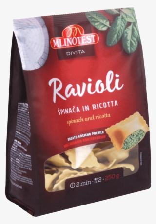 Ravioli Spinach And Ricotta 250 G - Mlinotest Ravioli #5239377