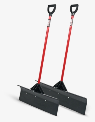 Pusher Shovel Image - Orbit 24 In. Pusher Snow Shovel #5240289