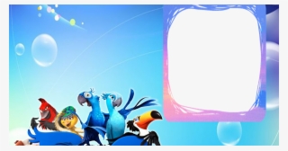 Molduras Filme Rio S O S Molduras E Vetores - Rio The Movie #5240291