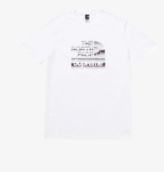 Supreme / The North Face Metallic Logo Tee - Active Shirt #5240490
